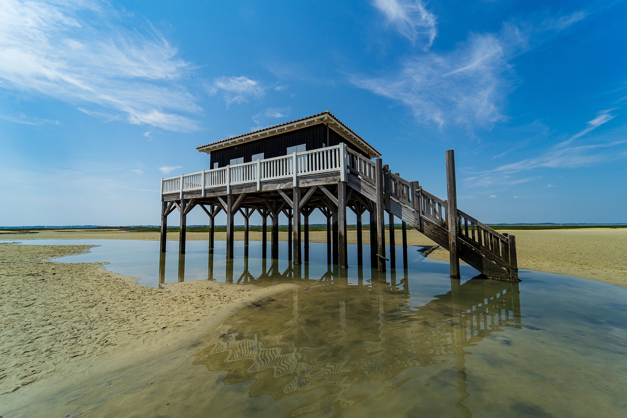 cabane-tchanquee-ile-aux-oiseaux.jpg Vue emblématique sur les cabanes tchanquées au cœur du Bassin d’Arcachon